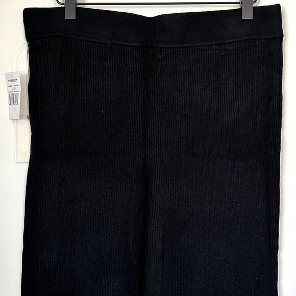 NWT Good American Double Knit Rib Slim Pant - Size 4 (XL) - Picture 8 of 11